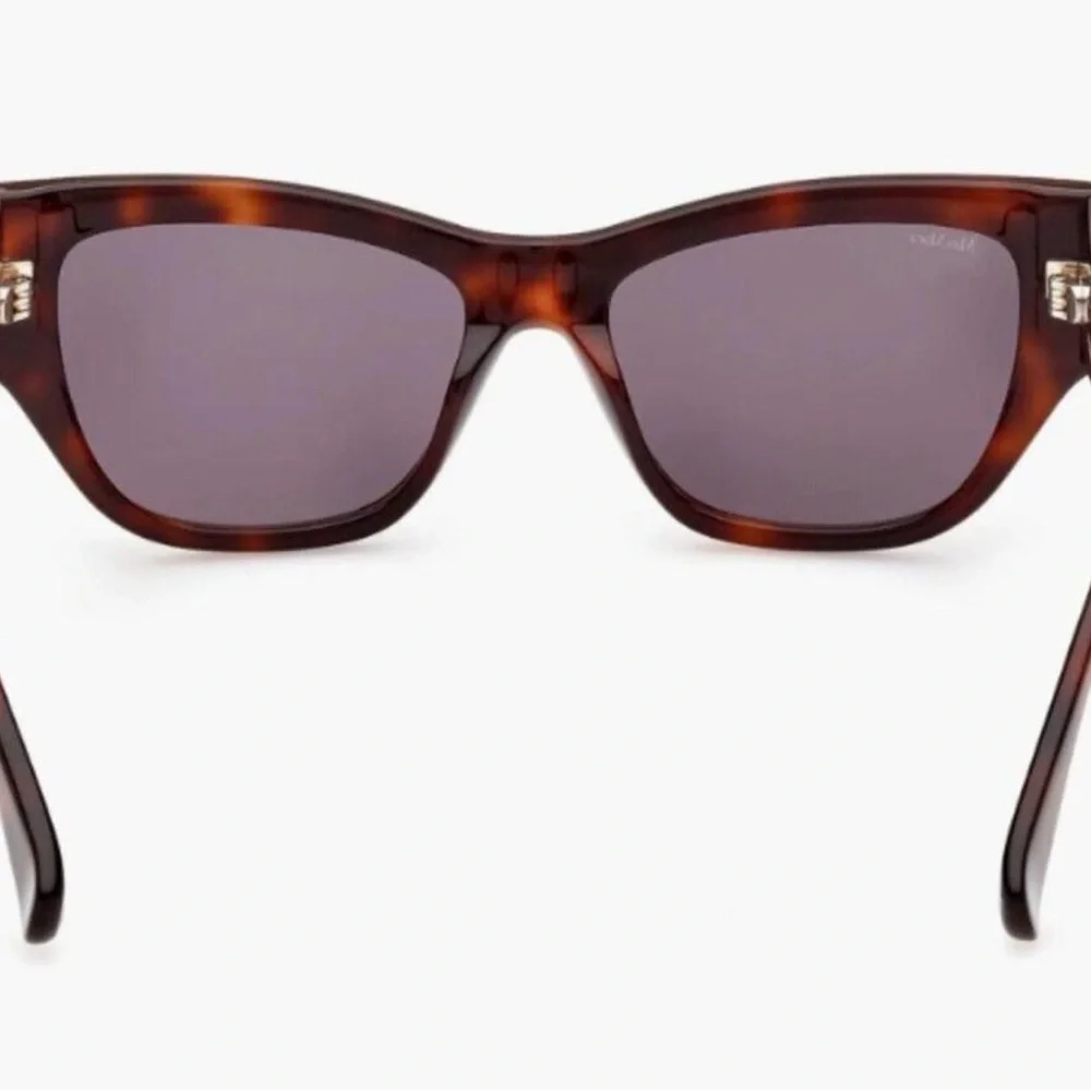 MaxMara Tortoiseshell Cat-Eye Sunglasses - Brown